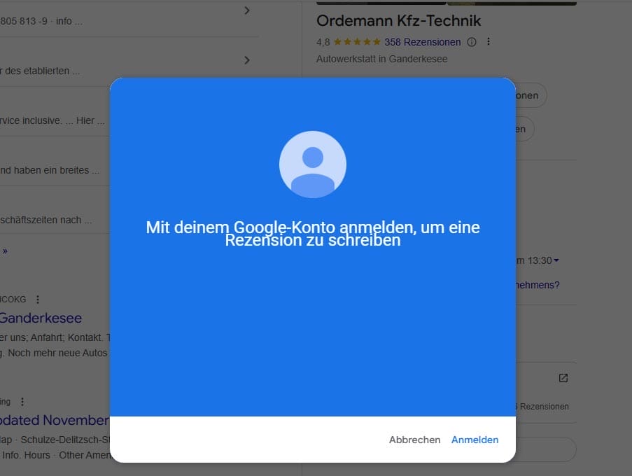 google konto anmelden